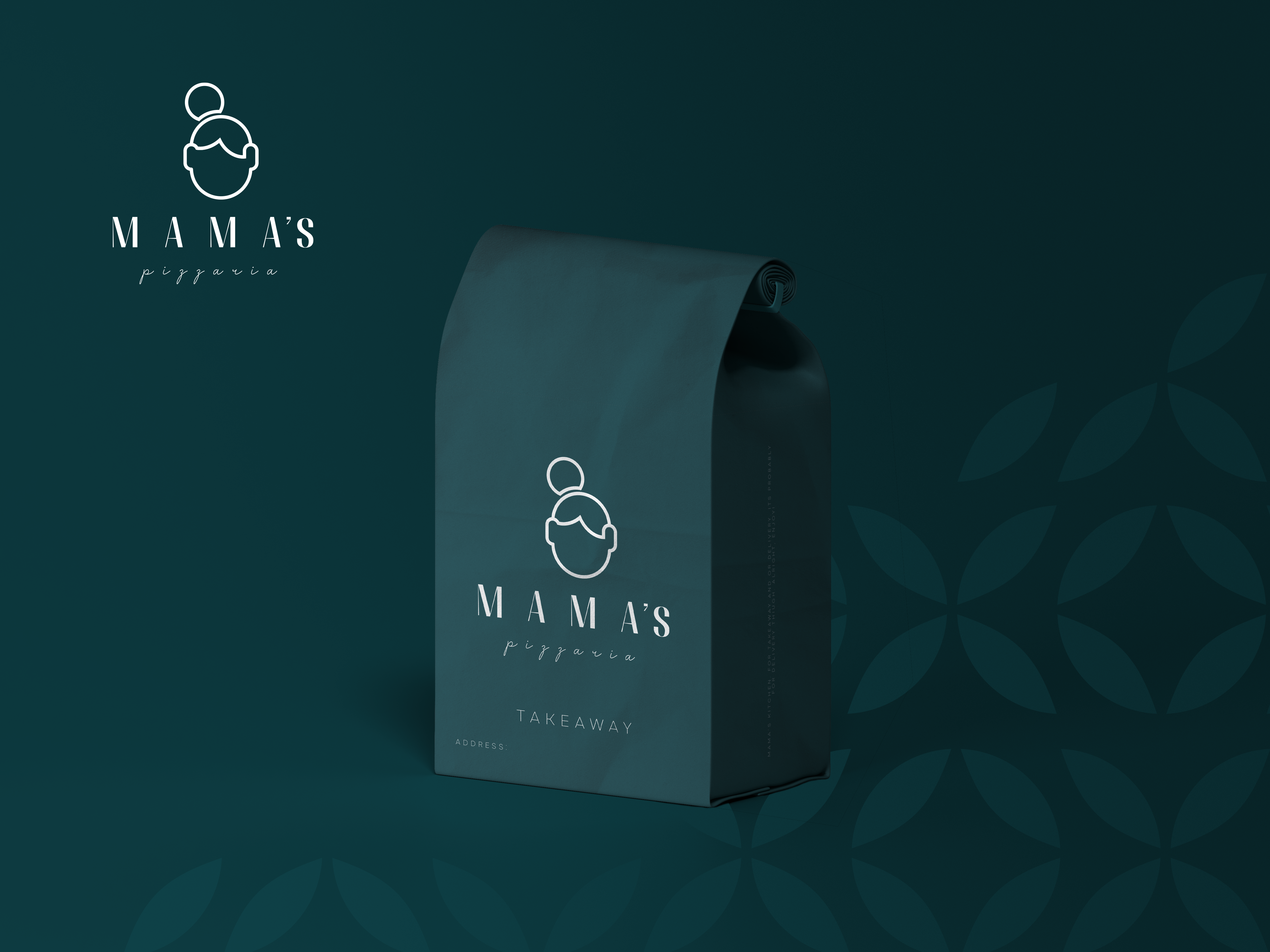 Mama's Pouch Bag Takeaway paper bag